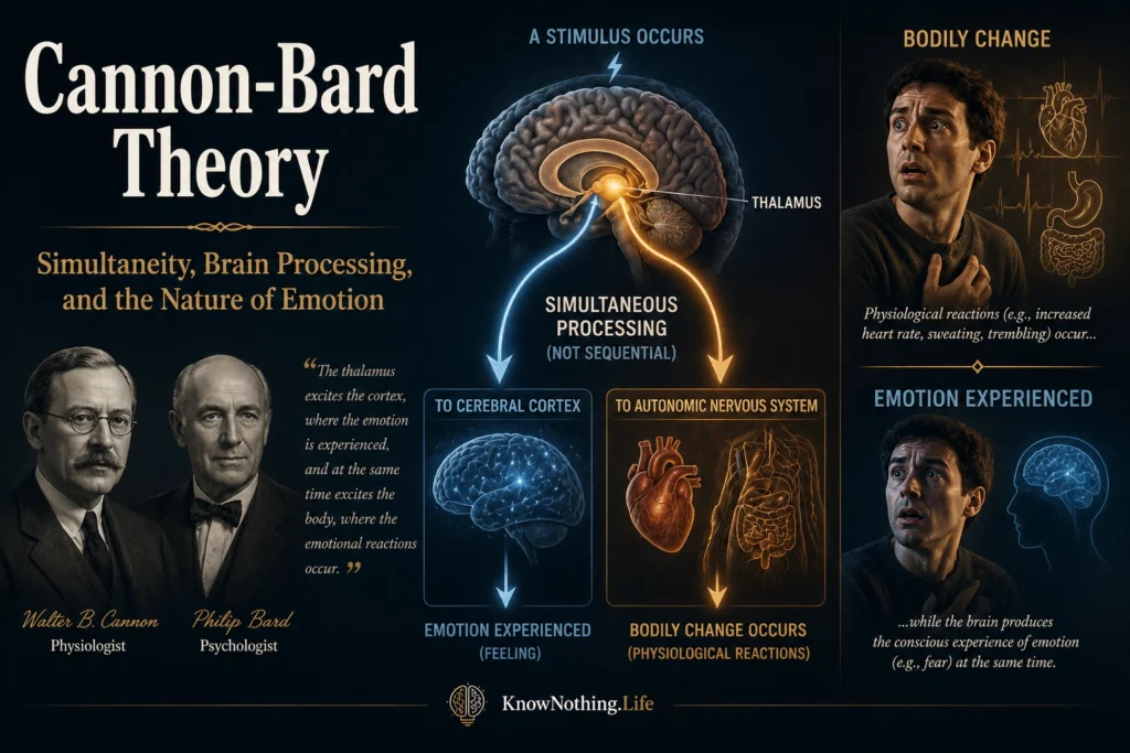 Cannon-Bard Theory