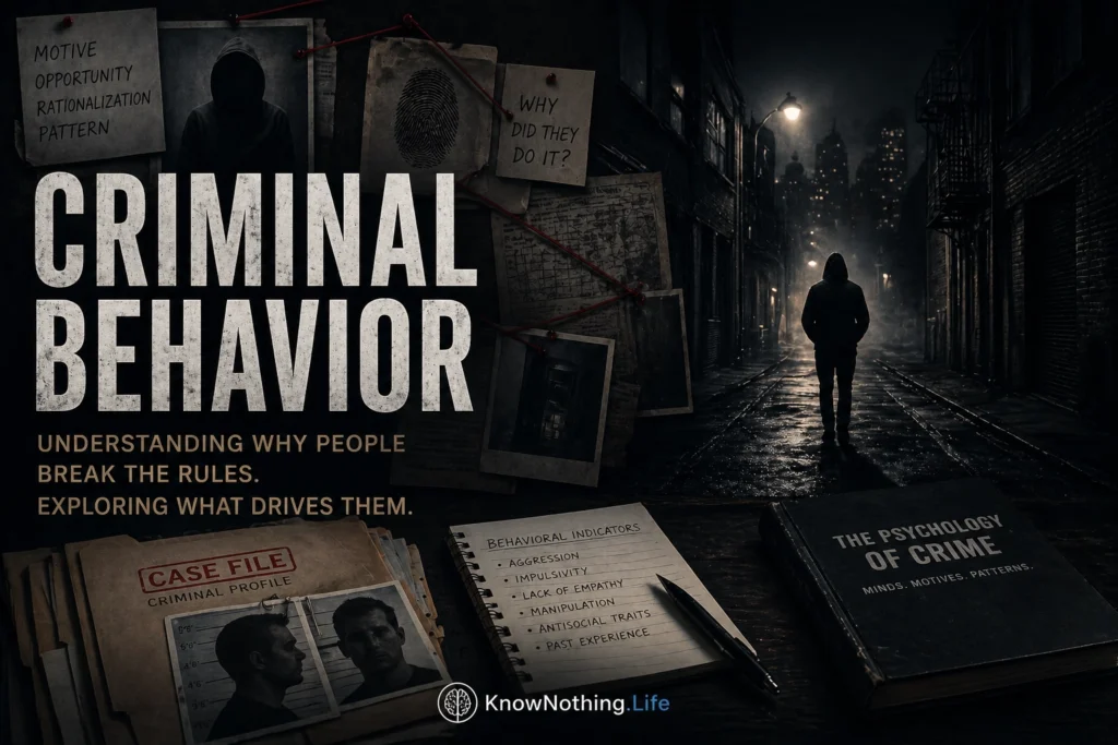Criminal Behavior