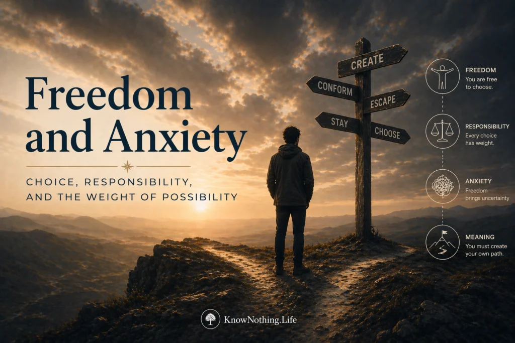 Freedom and Anxiety
