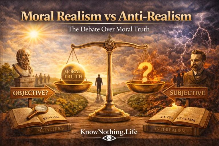 Moral Realism vs Anti-Realism