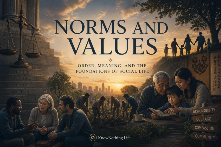 Norms and Values