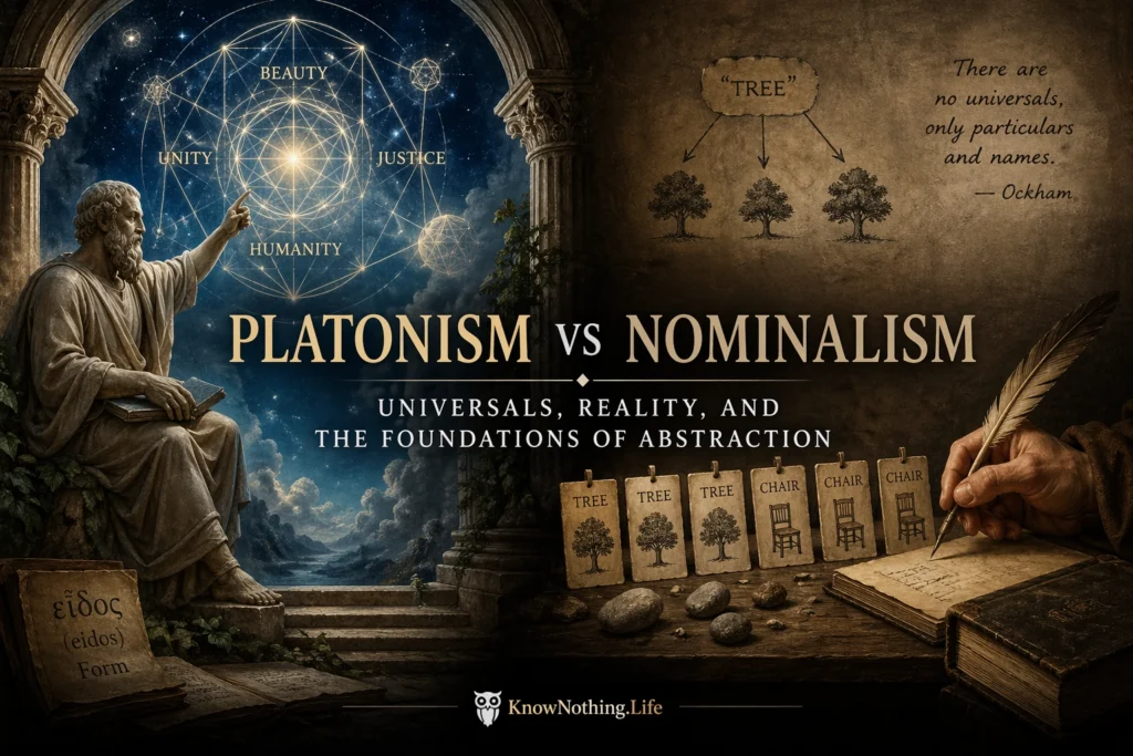 Platonism vs Nominalism