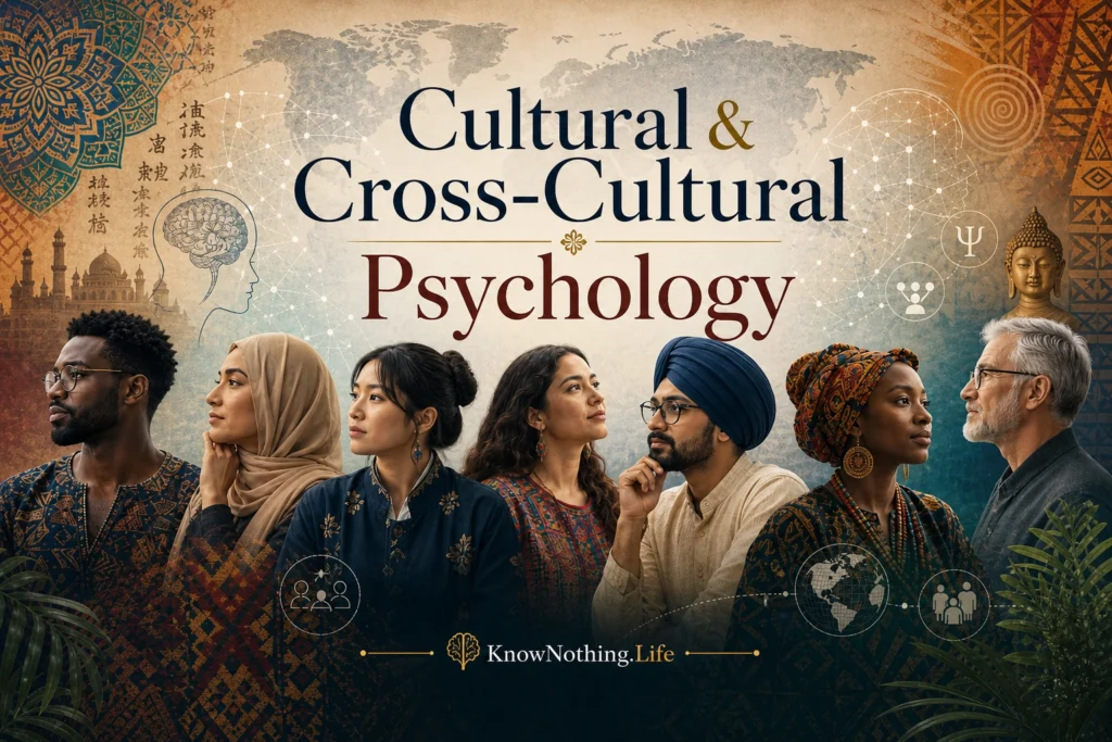 Cultural & Cross-Cultural Psychology