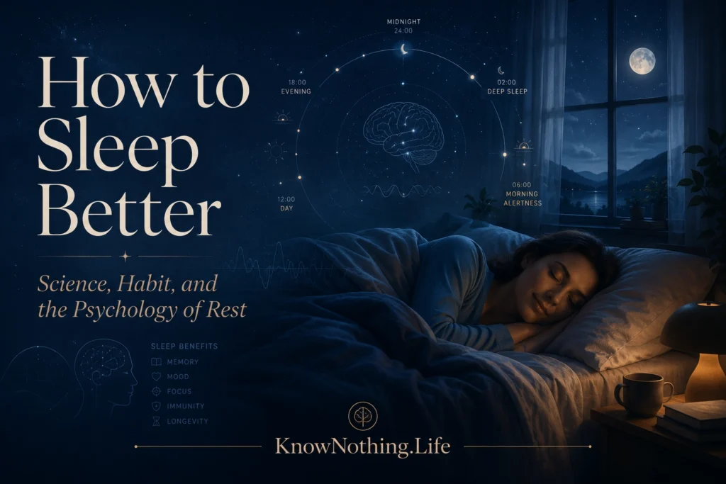 How to Sleep Better
