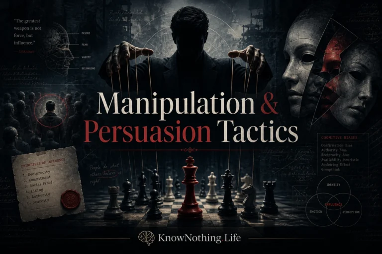 Manipulation & Persuasion Tactics