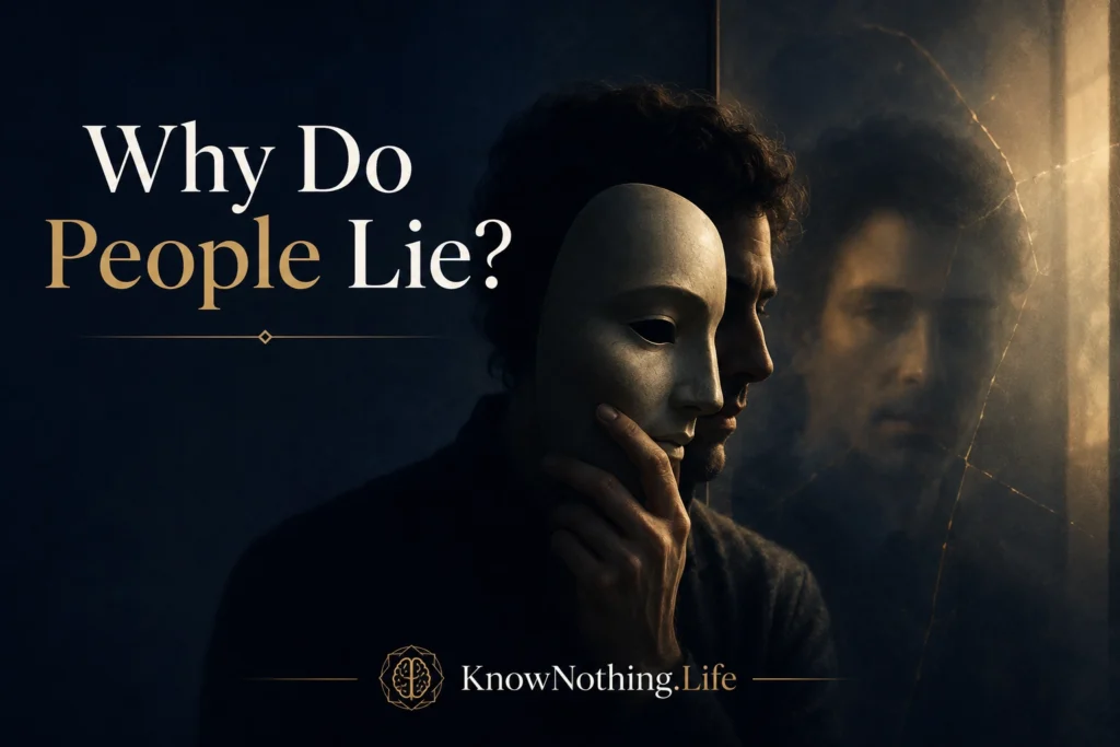 Why do people lie?