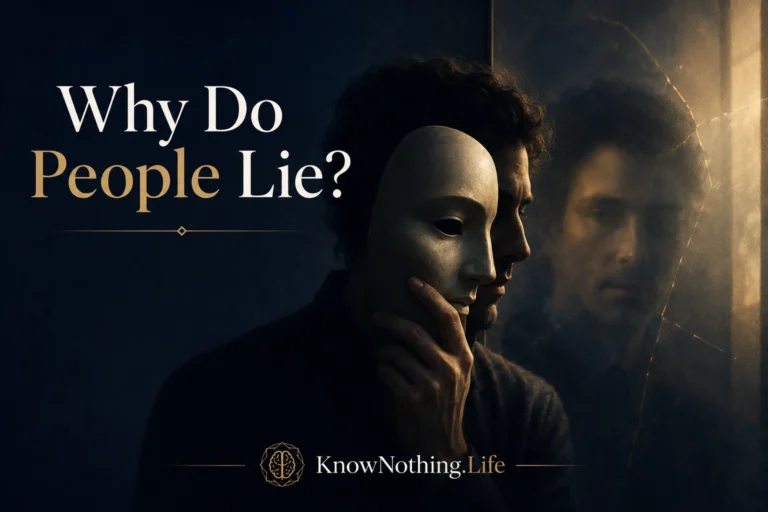 Why do people lie?