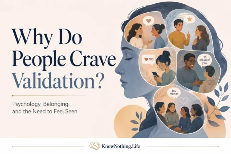 Why do people crave validation?