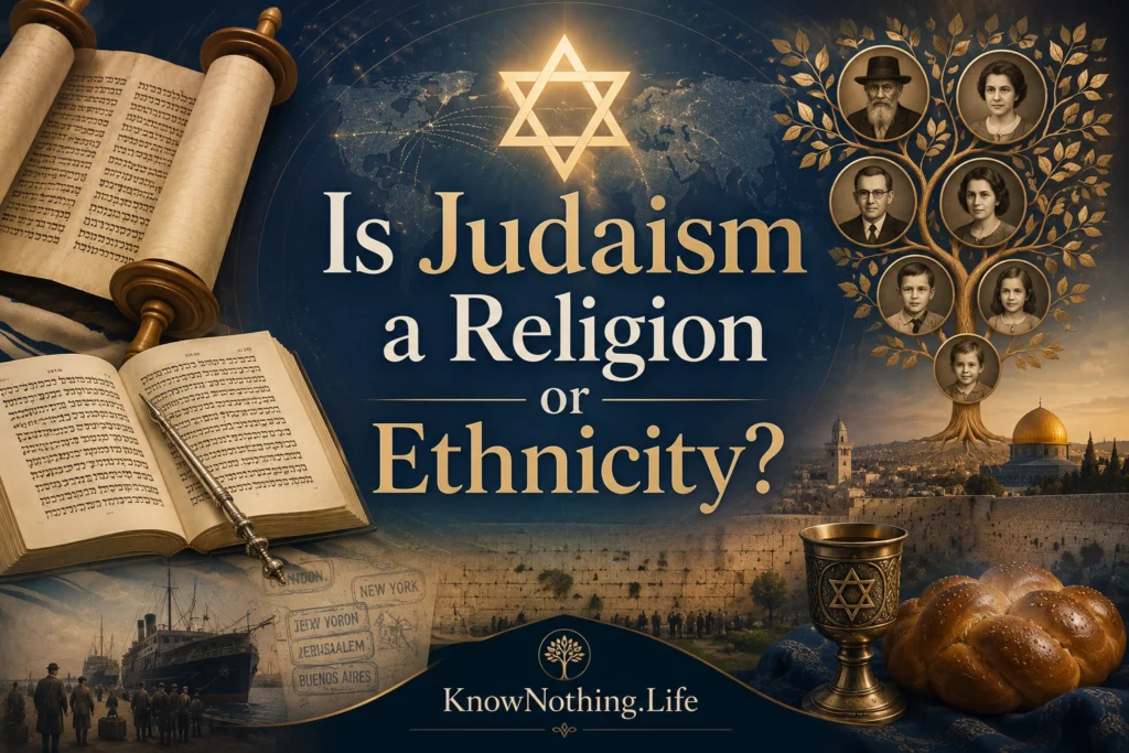 Is Judaism a Religion or Ethnicity?