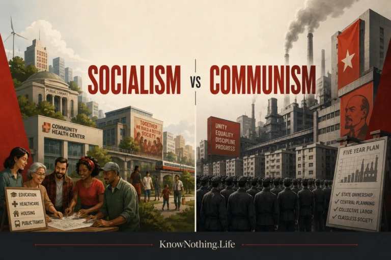 Socialism vs Communism