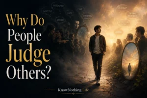 Why do people judge others?