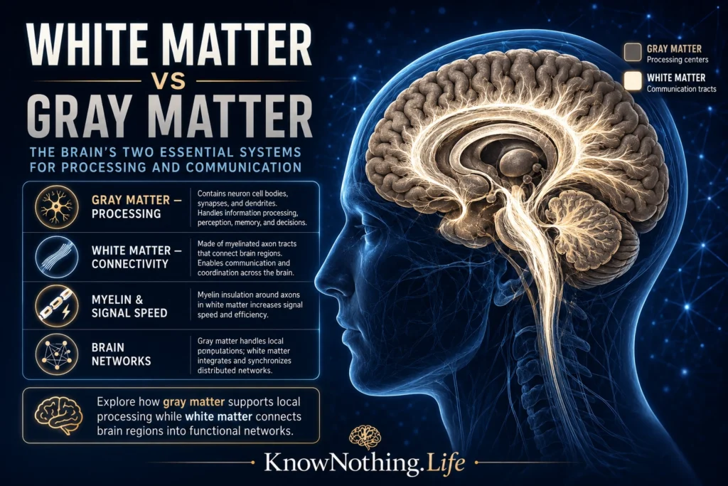 White Matter vs Gray Matter