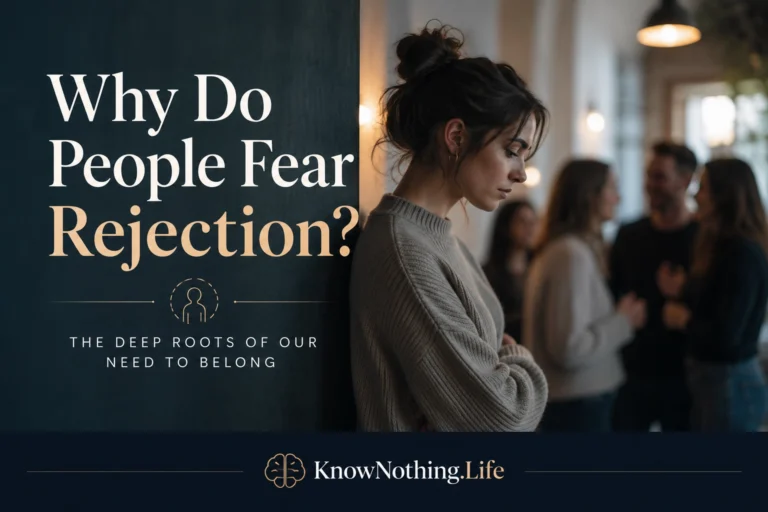 Why Do People Fear Rejection?