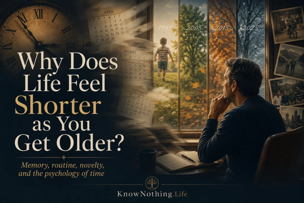 Why Does Life Feel Shorter as You Get Older?