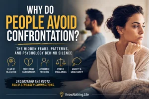 Why do people avoid confrontation?