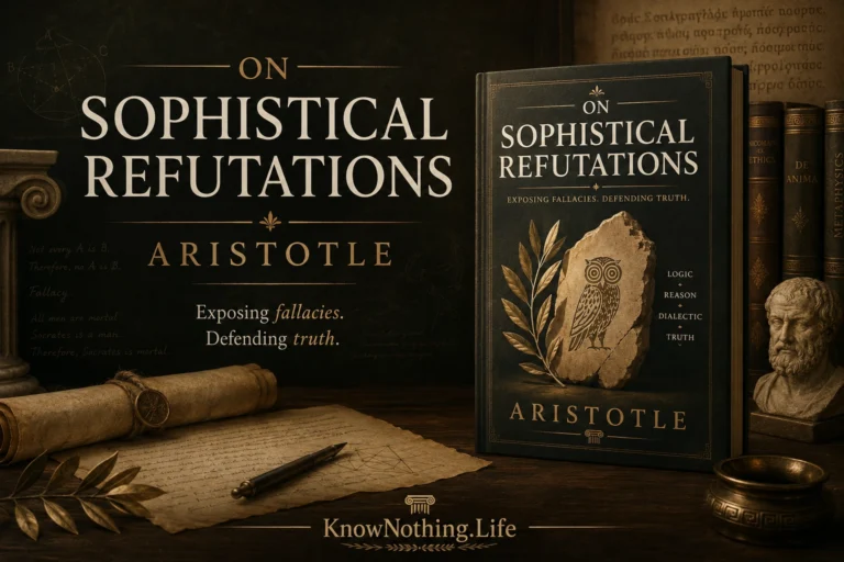 On Sophistical Refutations book