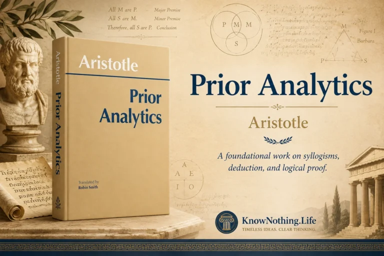 Prior Analytics book