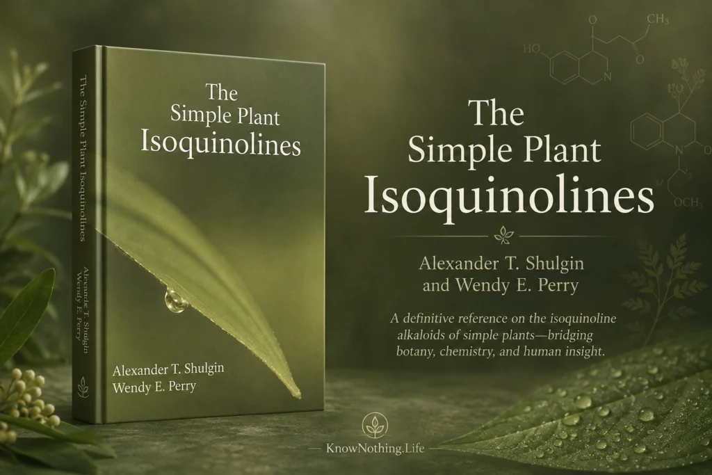 The Simple Plant Isoquinolines book
