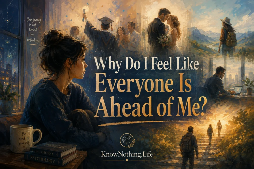 Why Do I Feel Like Everyone Is Ahead of Me?