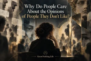Why Do People Care About the Opinions of People They Don't Like?